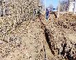 В пгт Краскино Примтеплоэнерго меняет сети холодного водоснабжения